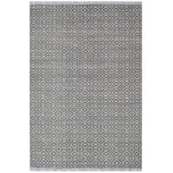 Geneva No.6331 Handwoven Wool & Jute Rug, 110x160cm