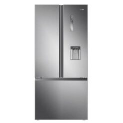 Haier 489 Litre French Door Refrigerator - Brushed Silver