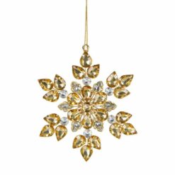 Jesmyn Starburst Hanging Bauble, Gold