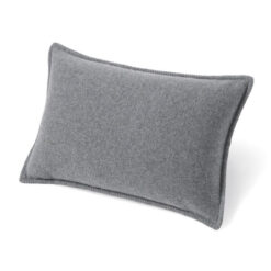 Laconia Tenny Australian Wool Lumbar Cushion, Grey
