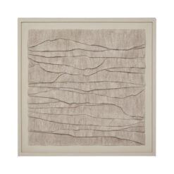 Ladrar Framed Bark Wall Art, 56cm