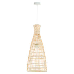 Lilia Rattan Pendant Light, Large
