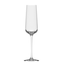 Lucaris Hong Kong Hip Lead-free Crystal Champagne Flute, Set of 6