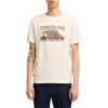 Men's Graphic Slub Short Sleeve T-Shirt White