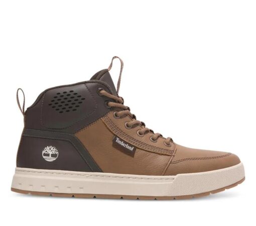 Men's Maple Grove Mid Lace-Up Sneaker Brown 7 US Mens