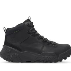 Men's Motion Scramble Mid Lace-Up Waterproof Hiking Boot Black 7 US Mens