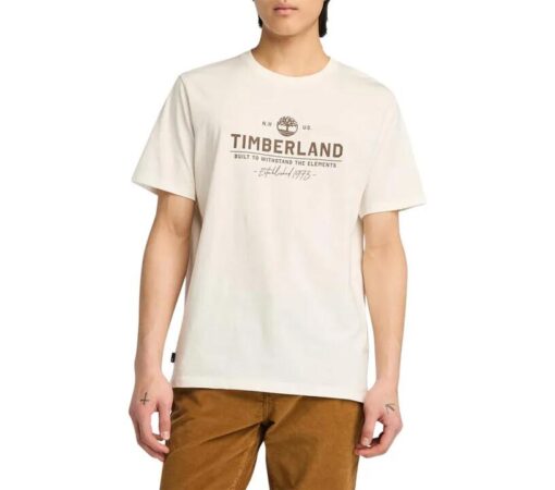 Men's Work Graphic Short Sleeve T-Shirt White