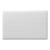 Nobo 750W Slimline Electric Panel Heater with Thermostat and Castors