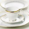 Noritake Hampshire Gold Fine China Teacup with Saucer Set