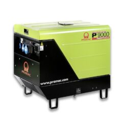 Pramac 8.8kVA Silenced Electric Start Diesel Generator, P9000