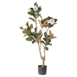 Rogue Potted Artificial Magnolia Tree, 158cm