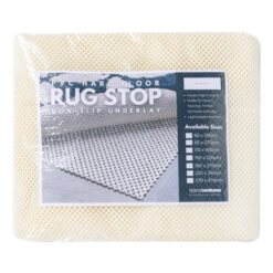 RugStop Non-slip Underlay, 220x150cm, White