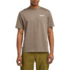 Short Sleeve Back Graphic Tee Brown