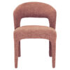 Sivelle Fabric Dining Chair, Rust