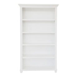 Sorrento Wooden Bookshelf, White