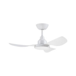 Ventair Glacier Indoor / Outdoor DC Ceiling Fan, 90cm/36", White