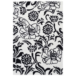 Wild Flower Hand Tufted Wool Rug, 160x110cm
