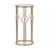 Winifred Iron & Marble Side Table