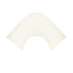 280TC Polyester Cotton V Shape Pillowcase Ivory