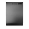 ASKO 60cm 16 Place Classis Dishwasher - Black Steel