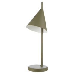 Amalfi Kennedy Iron Table Lamp, Green
