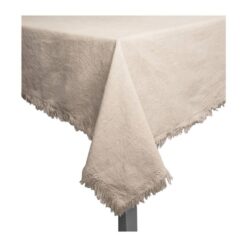 Avani Cotton Tablecloth, 250x150cm, Sandstone