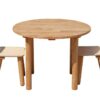 Classic Round table and 2 chairs