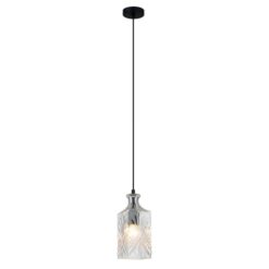 Decant Glass Pendant Light, Style C