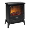 Dimplex Microstove Electric Fire Heater with Black Cast Effect