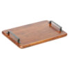 Duqqa Mango Wood Rectangular Serving Board, 50x30cm