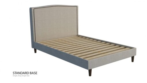 Ellen custom upholstered bed frame discounted display model
