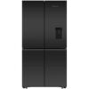 Fisher & Paykel 538 Litre Quad Door Refrigerator - Black Glass