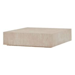 Fresca Travertine Effect Coffee Table, 120cm