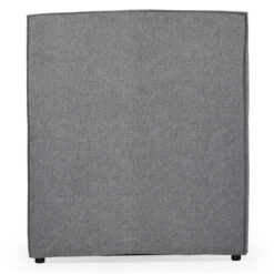Harsten Fabric Bed Headboard, King Single, Blue Grey