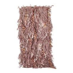 JMC Artificial Cypress & Eucalyptus Foliage Wall Panel, 240cm, Dusty Pink