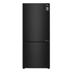 LG 420 Litre Bottom Mount Refrigerator - Black Steel Finish