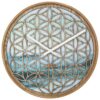 NeXtime Concord Birch Timber Frame Round Wall Clock, 40cm