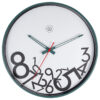 NeXtime Dropped Numbers Round Wall Clock, 30cm