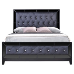 Nexon Mirrored Bed, King