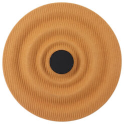 Niro Felt LED Wall Light, Dijon Orange / Grey