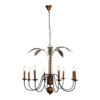 Palm Beach Iron Chandelier