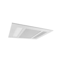 Phoenix Mini 3 in 1 Bathroom Heater with Exhaust & CCT LED Panel Light, White