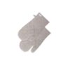 Rans Herringbone Charcoal Cotton Set of 2 Oven Gloves