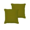 Rans Set of 2 London Cotton Cushion Cover - Olive Green