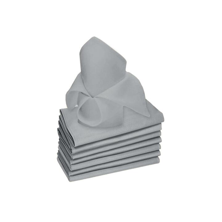Rans Set of 8 Lollipop Cotton Napkins - Grey Rans Set of 8 Lollipop Cotton Napkins - Grey