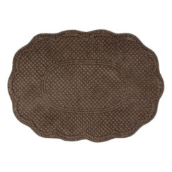 Rena Cotton Velvet Quilted Placemat