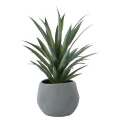 Rogue Artificial Yucca Plant in Lyon Planter, 78cm