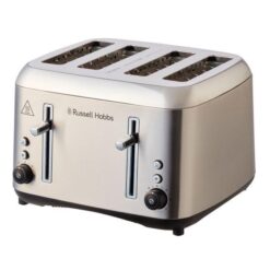 Russell Hobbs Addison Digital 4 Slice Toaster - Stainless Steel