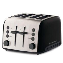 Russell Hobbs Brooklyn 4 Slice Toaster - Black