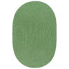 Tula Handcrafted Indoor / Outdoor Oval Rug, 180x120cm, Sage